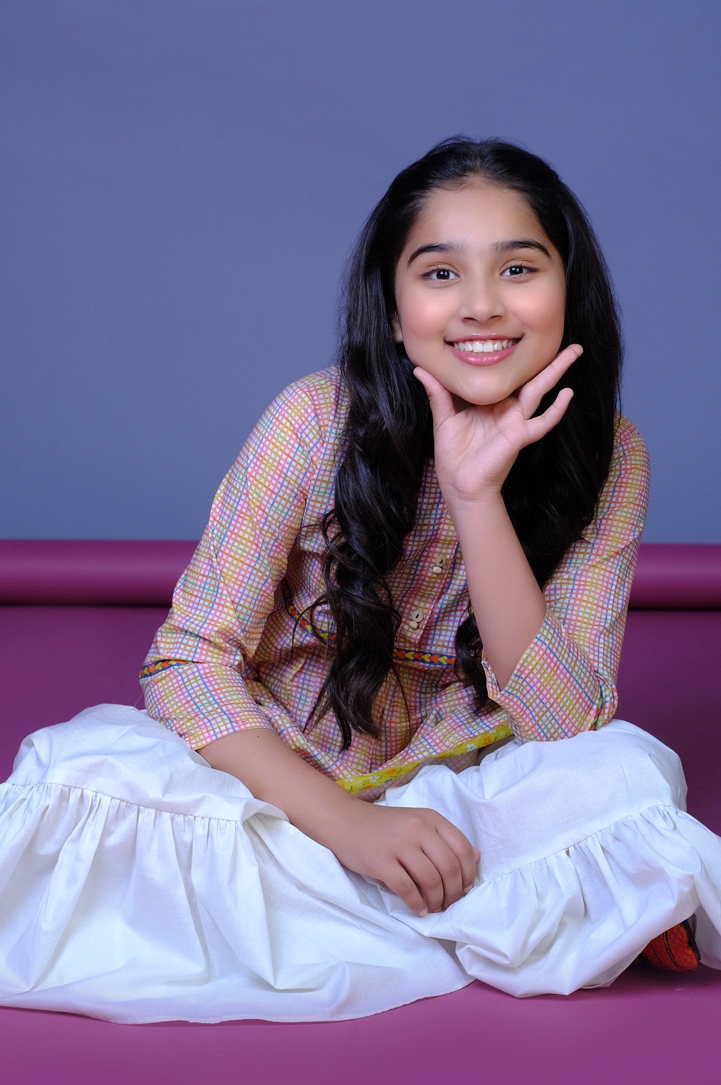 Stitched 1 Printed Lawn Shirt