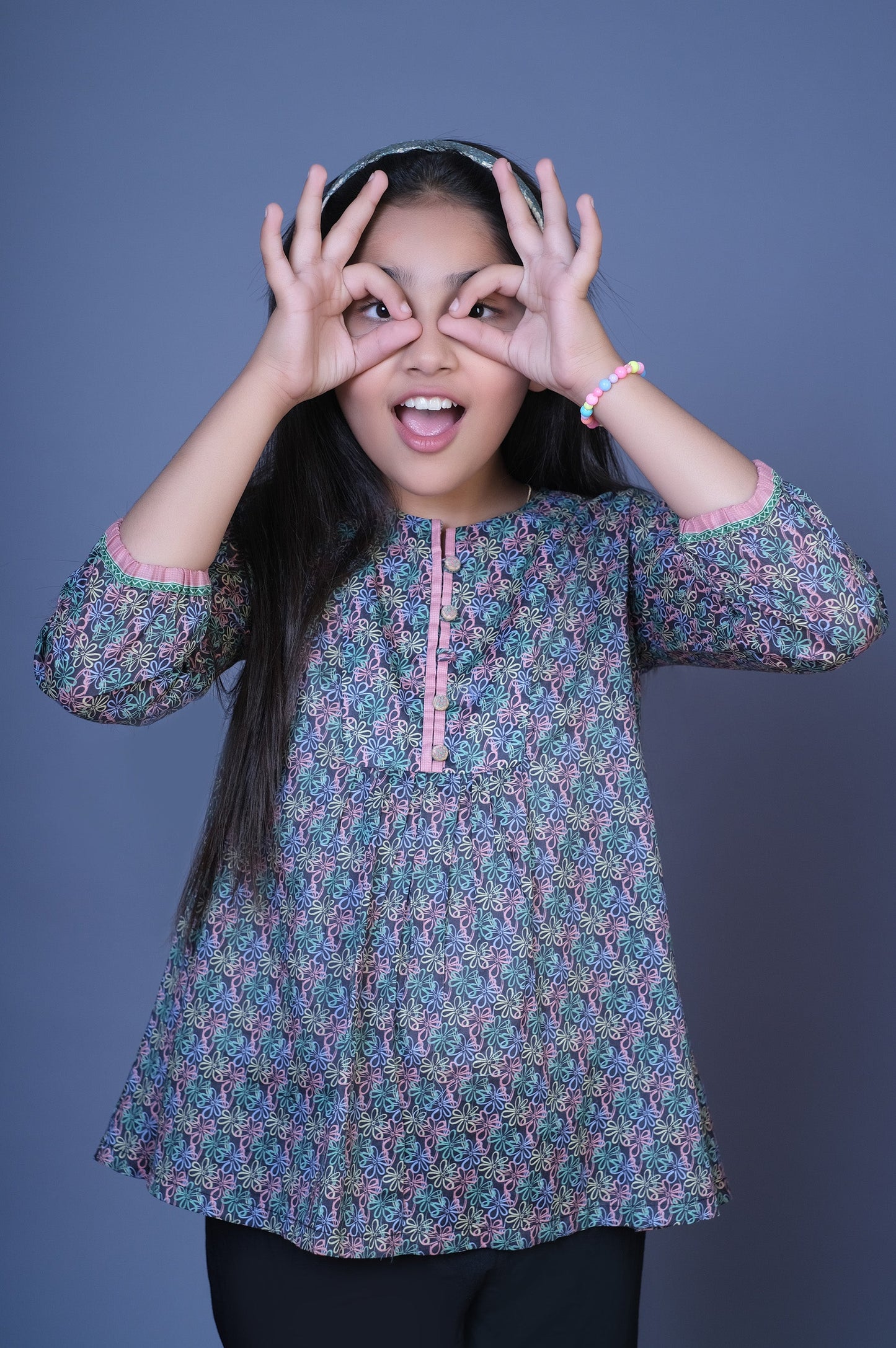 Stitched 1 Printed Lawn Shirt