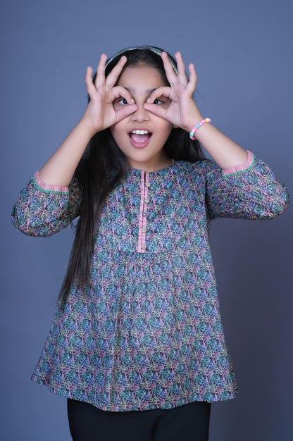 Stitched 1 Printed Lawn Shirt