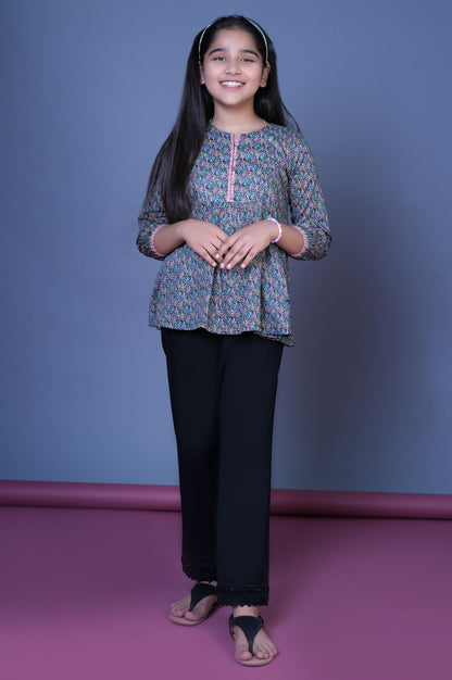 Stitched 1 Printed Lawn Shirt