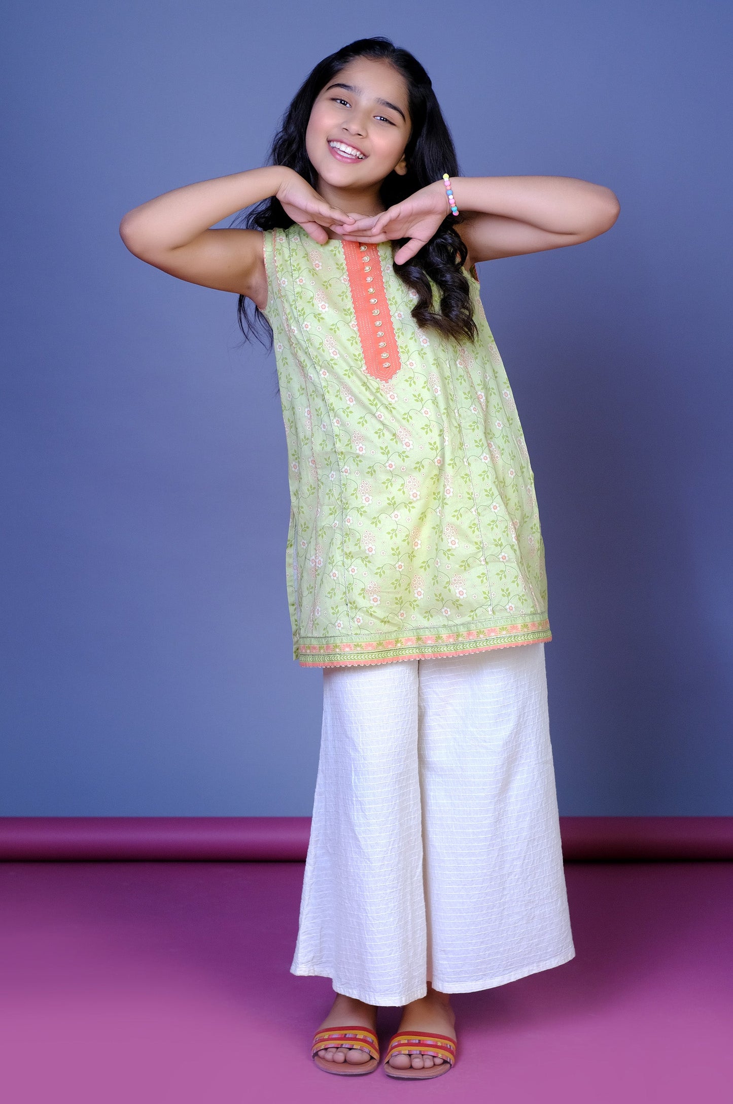 Stitched 1 Printed Lawn Shirt