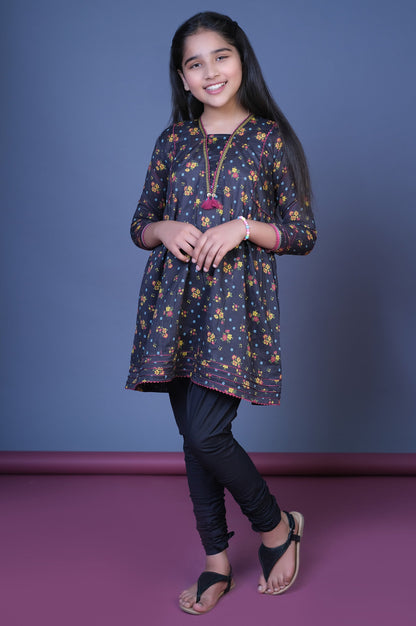 Stitched 1 Piece Embellished Lawn Shirt