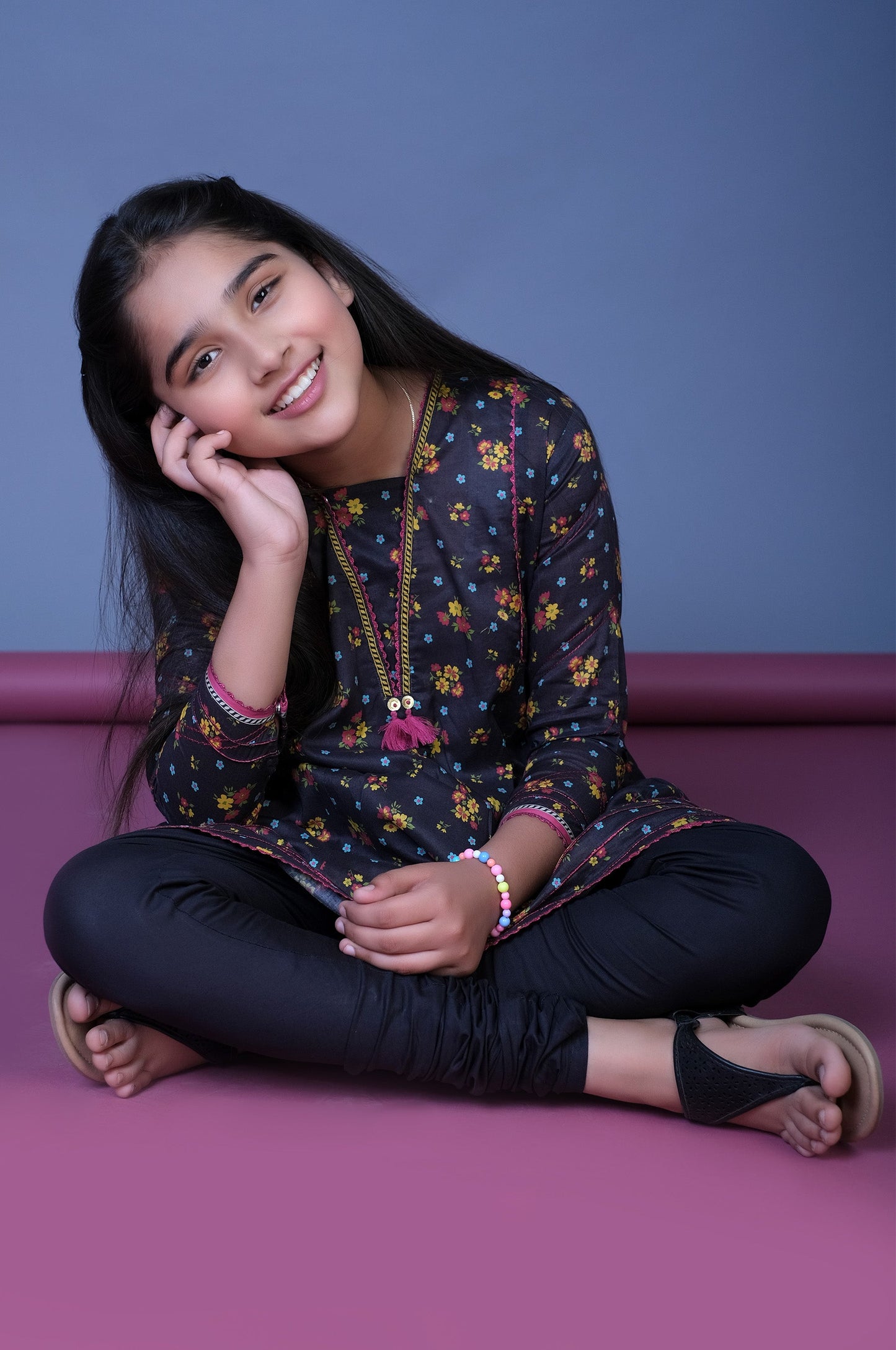 Stitched 1 Piece Embellished Lawn Shirt