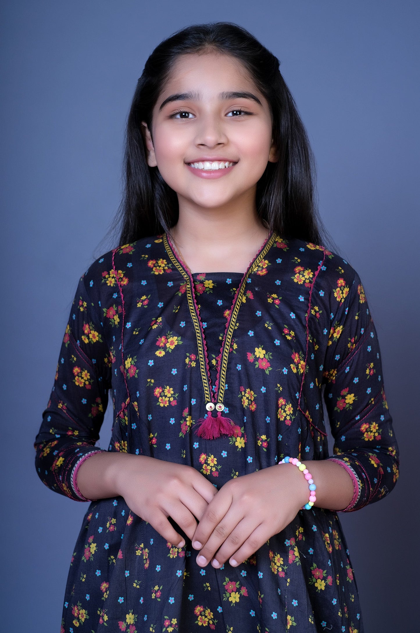 Stitched 1 Piece Embellished Lawn Shirt