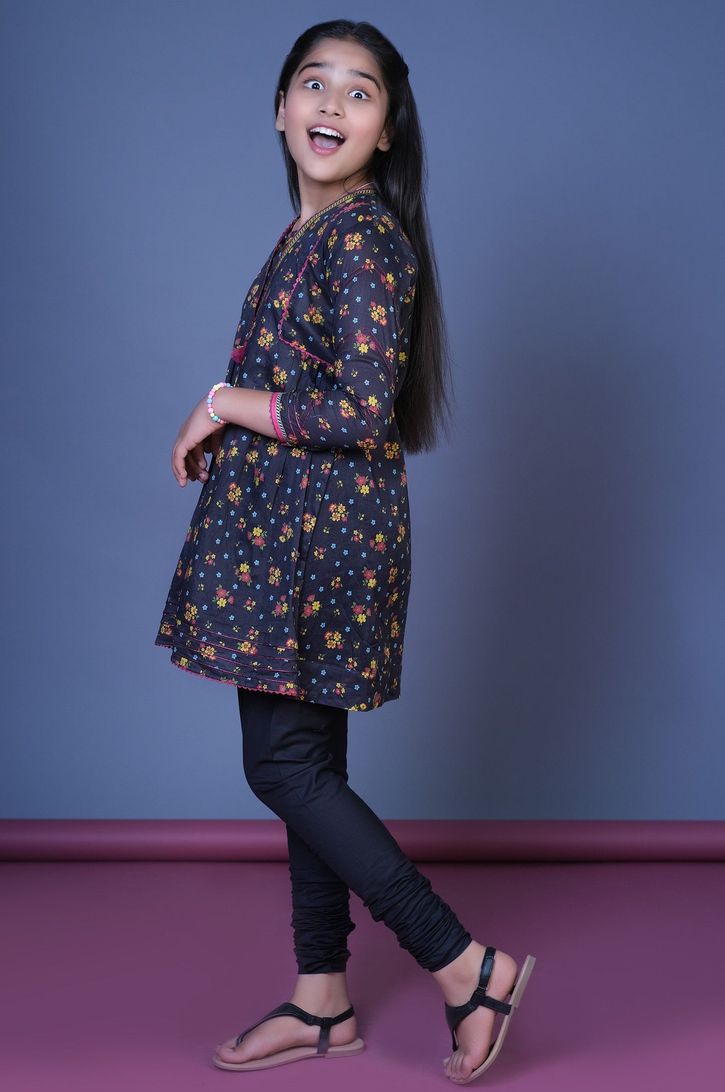 Stitched 1 Piece Embellished Lawn Shirt