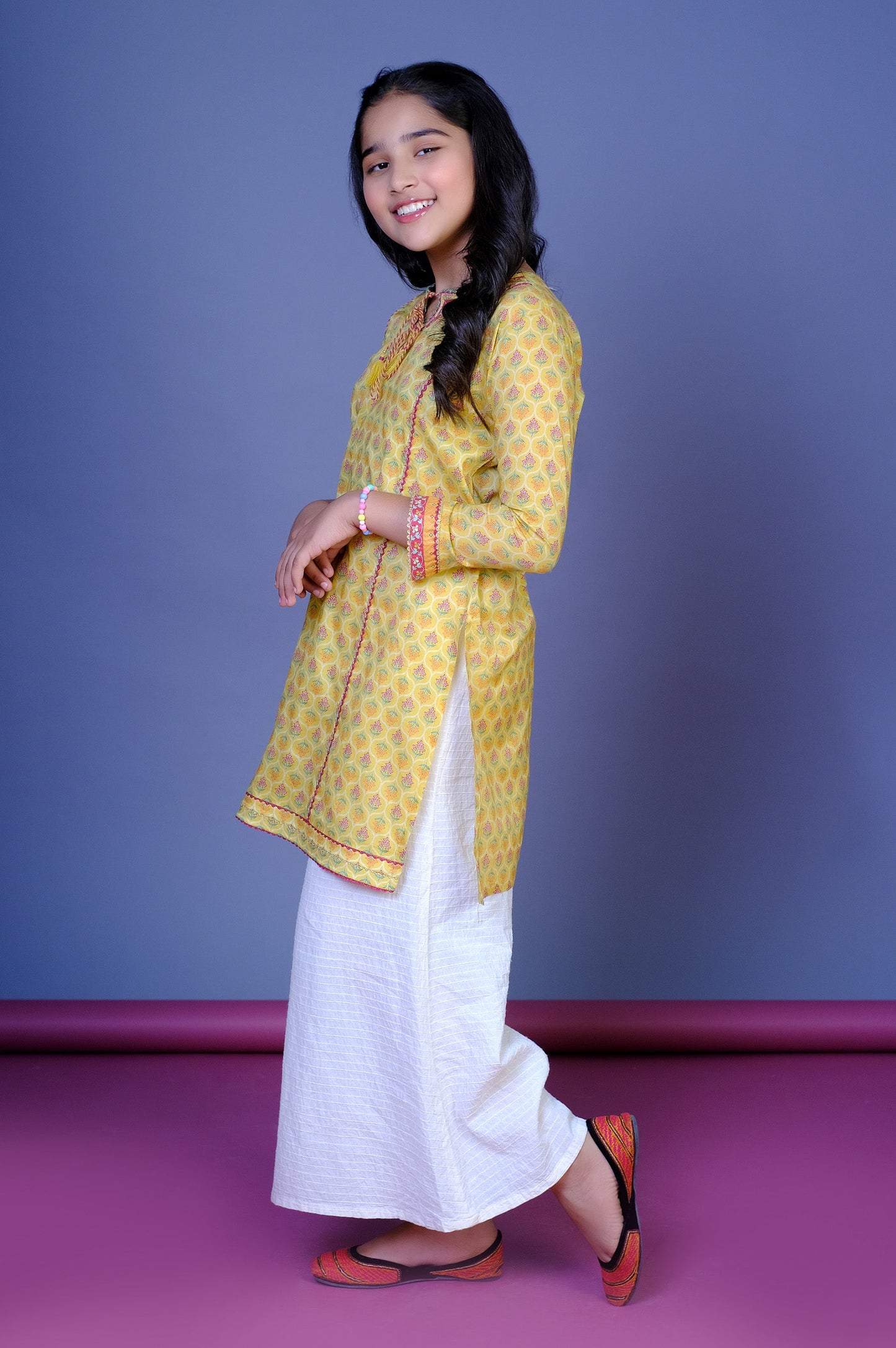 Stitched 1 Printed Lawn Shirt