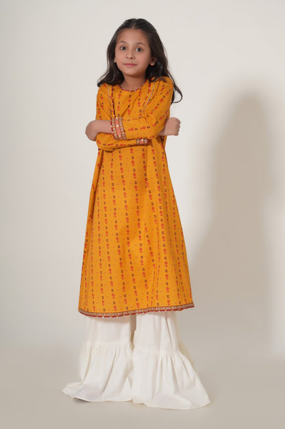 Stitched 1 Printed Lawn Shirt