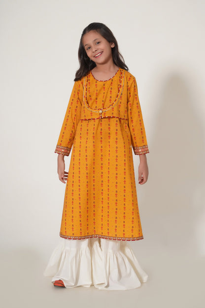 Stitched 1 Printed Lawn Shirt