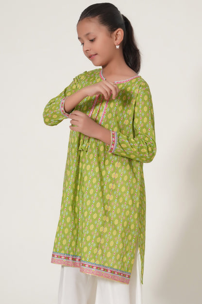 Stitched 1 Piece Printed Lawn Shirt