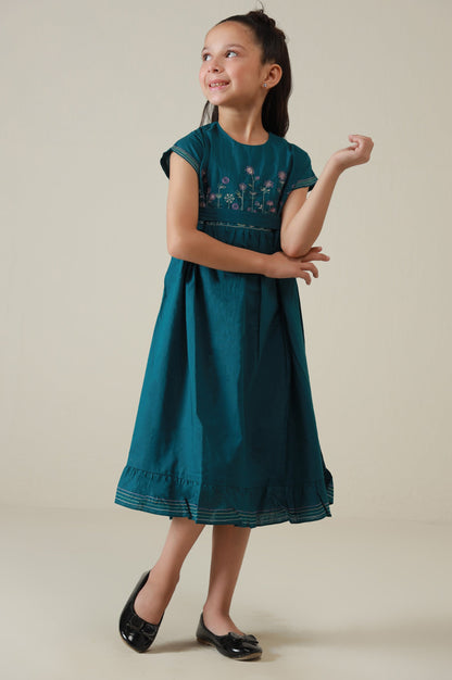 Stitched 1 Piece Embroidered Cambric Shirt