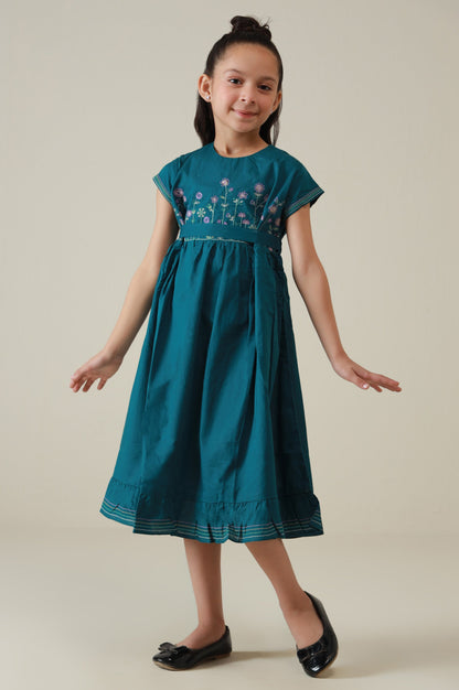 Stitched 1 Piece Embroidered Cambric Shirt