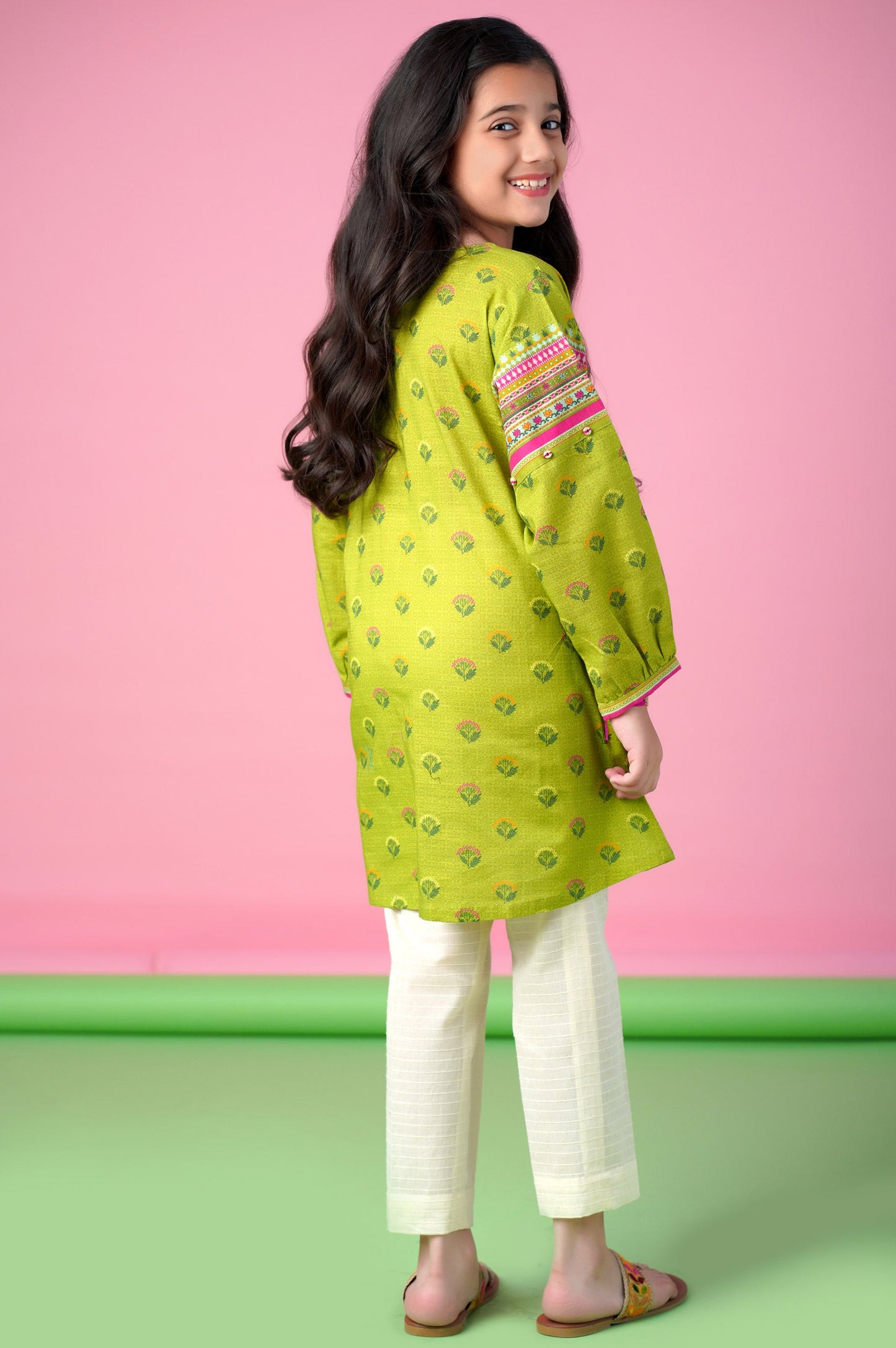 Stitched 1 Piece Printed Khaddar Shirt