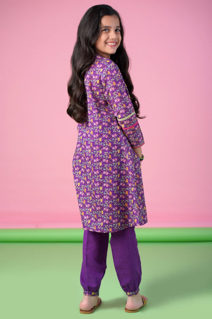 Stitched 1 Piece Printed Khaddar Shirt