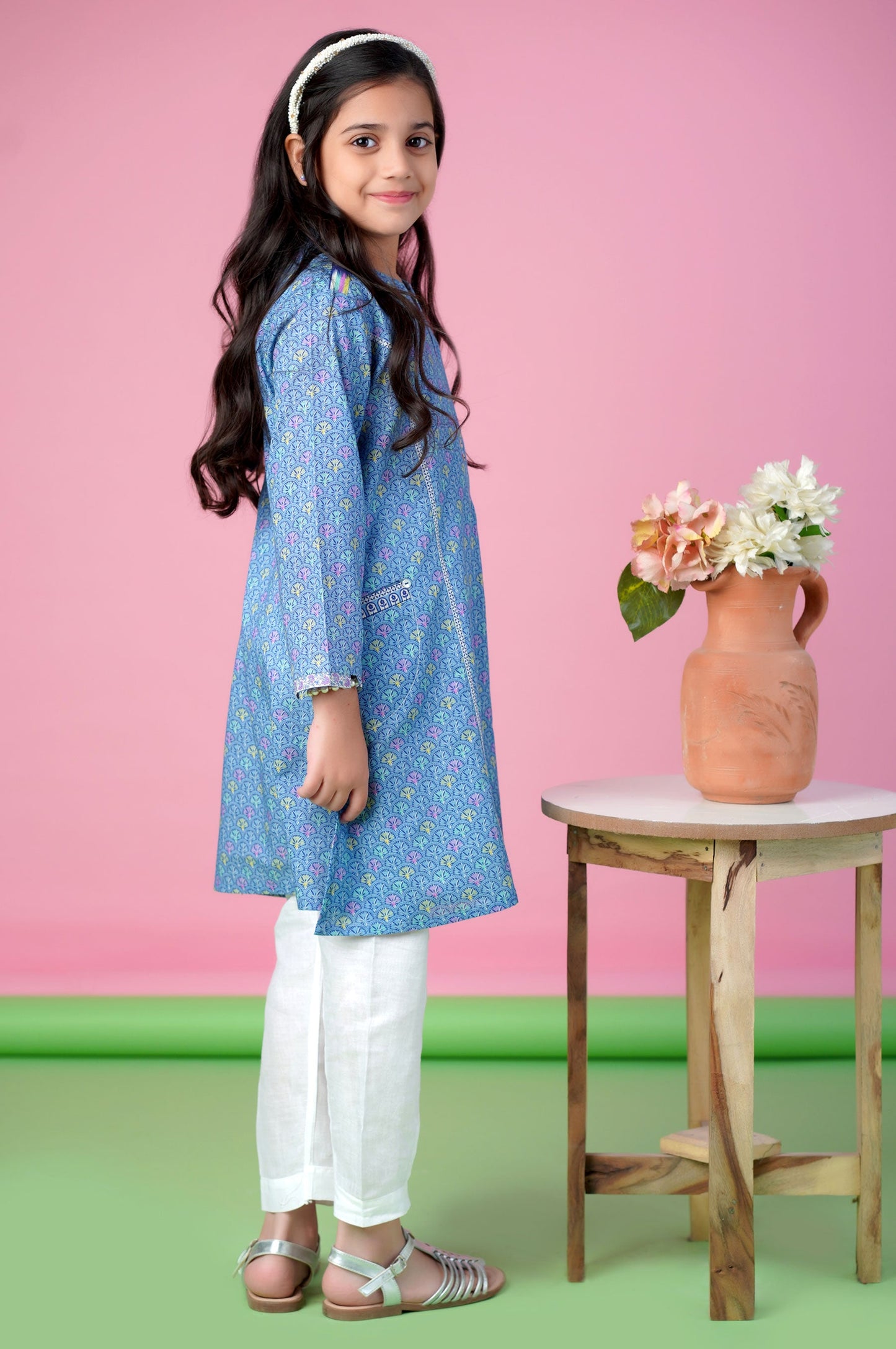 Stitched 1 Piece Printed Khaddar Shirt