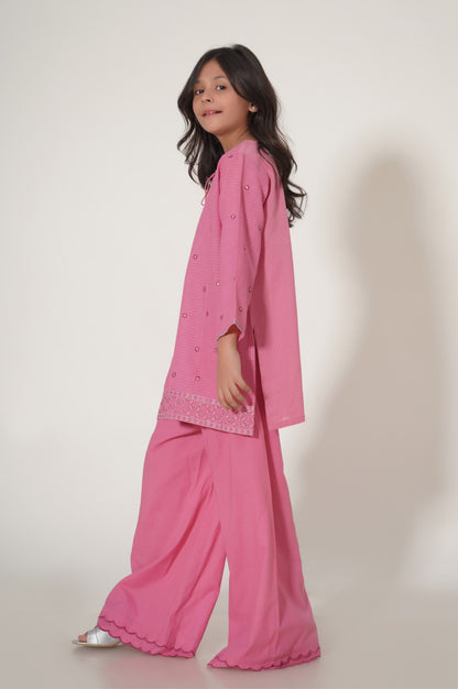 Stitched 2 Piece Embroidered Doria Checks Suit