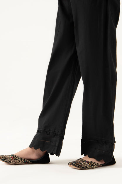 Embellished Culotte Pants  - Black