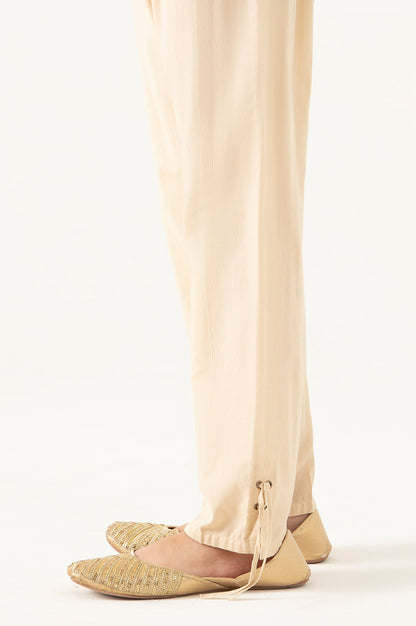 Cambric Cigerrette Pants  - Beige