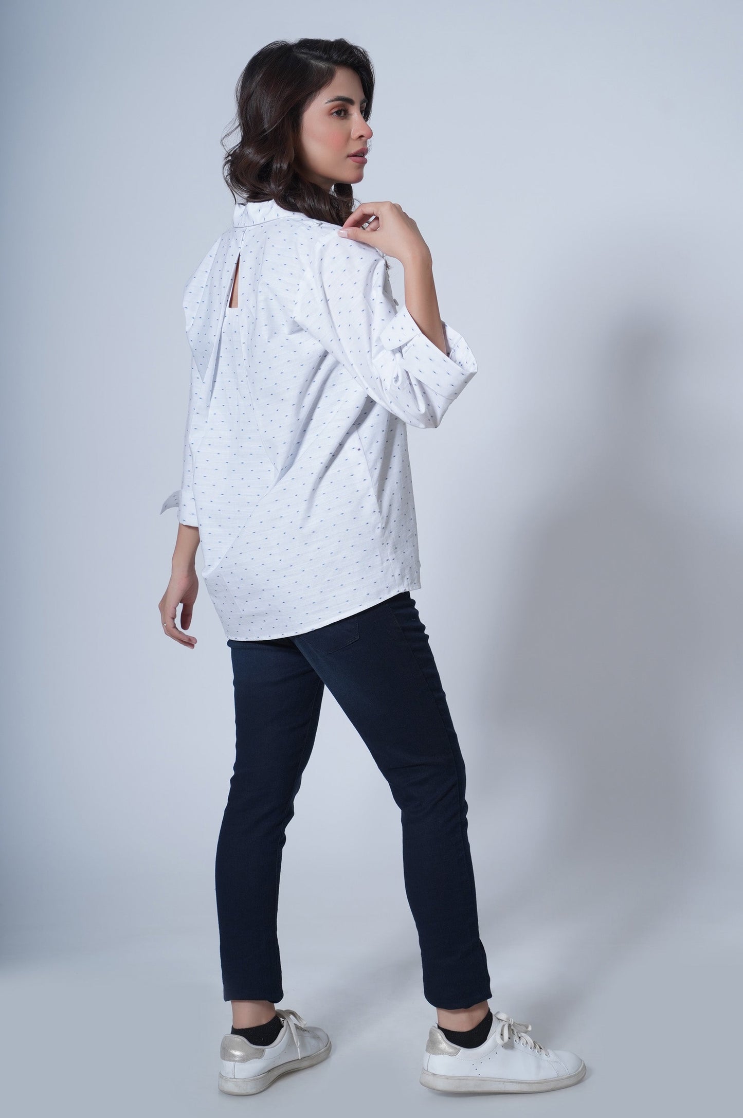 Stitched 1 Piece Yarn Dyed Top