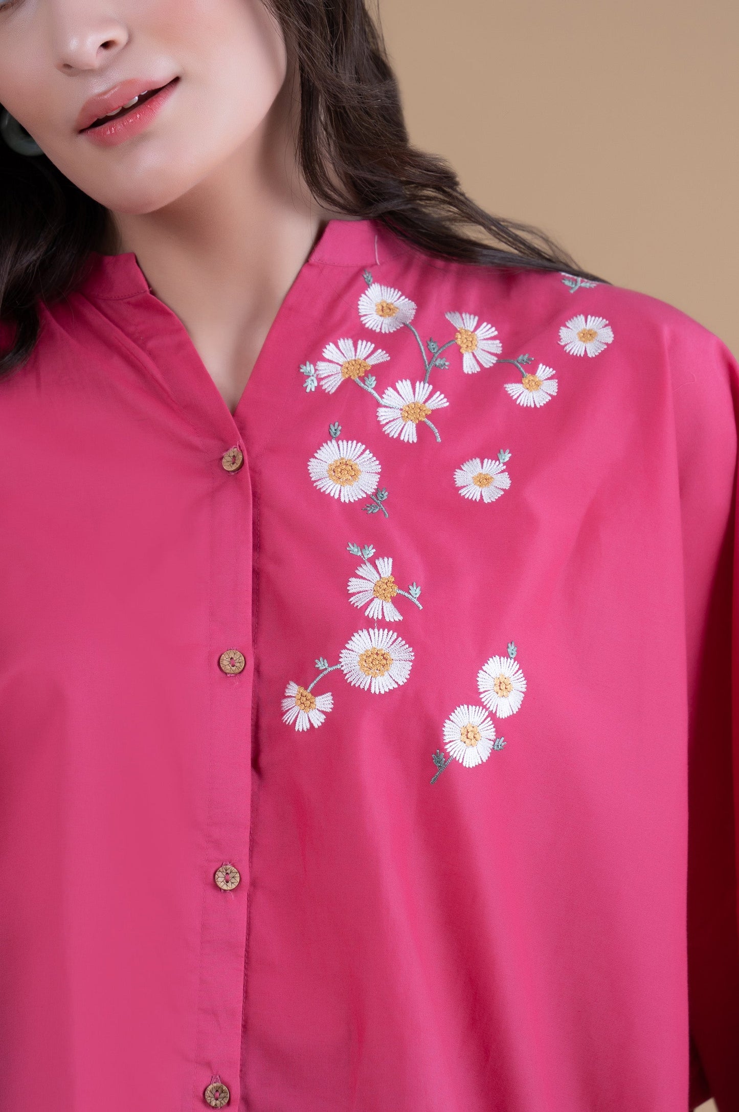 Stitched 1 piece Yarn Dyed Fusion Top