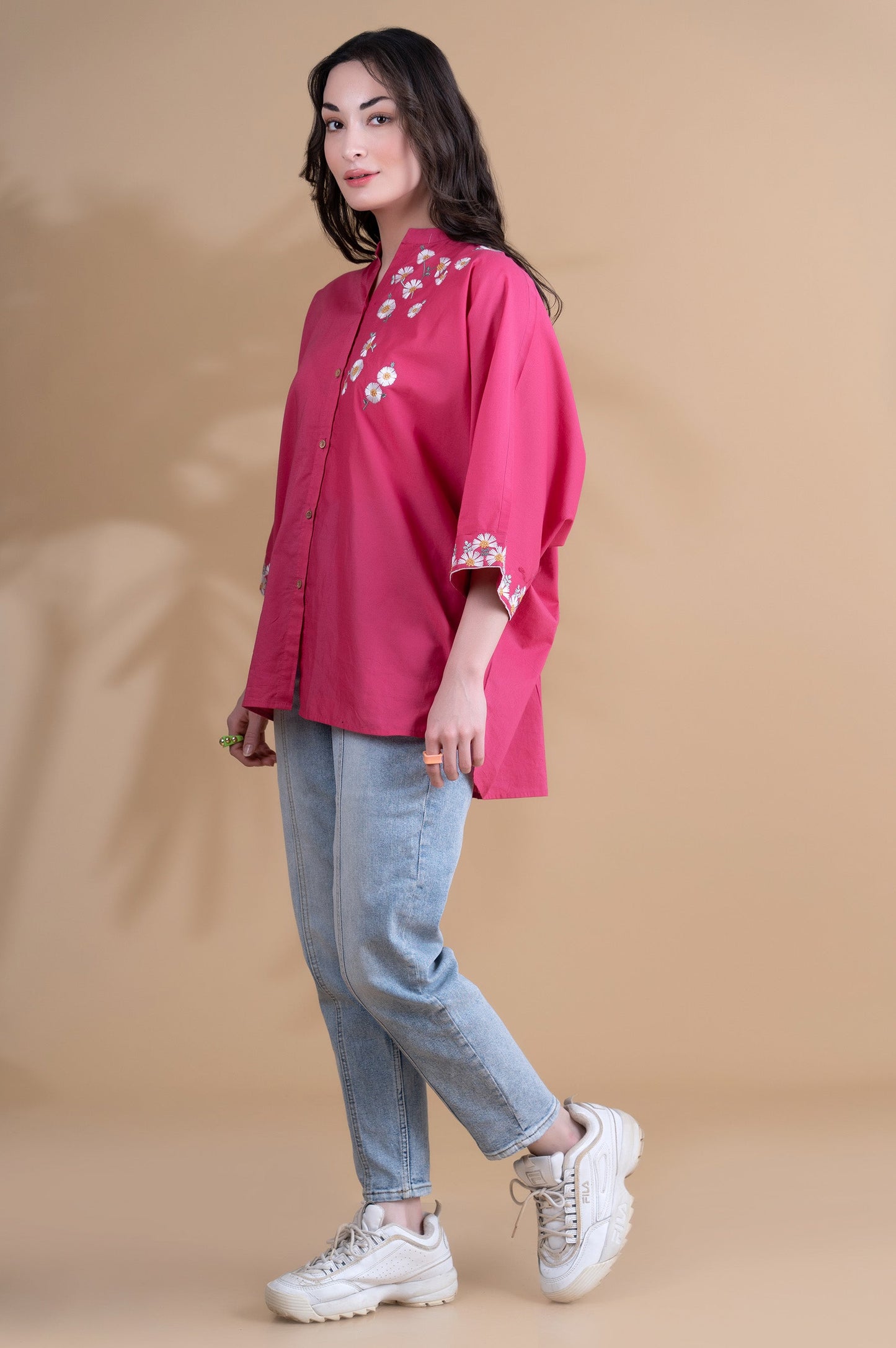 Stitched 1 piece Yarn Dyed Fusion Top