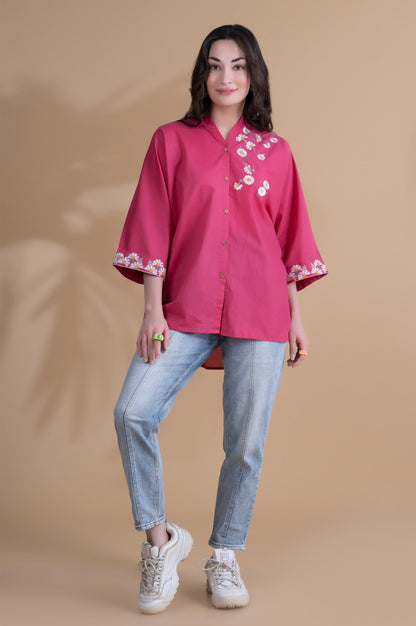 Stitched 1 piece Yarn Dyed Fusion Top