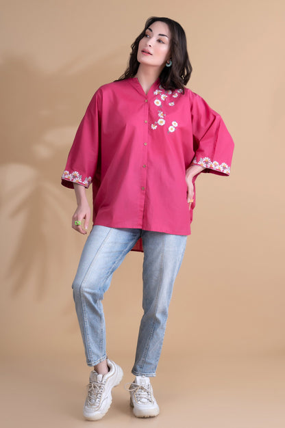 Stitched 1 piece Yarn Dyed Fusion Top