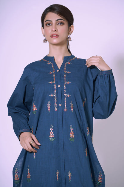 Stitched 2 Piece Cotton Slub Suit