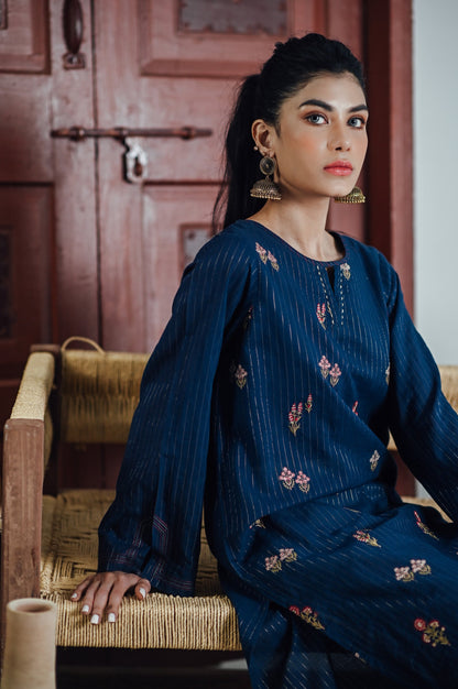 Stitched 1 Piece Zari Mysuri Shirt