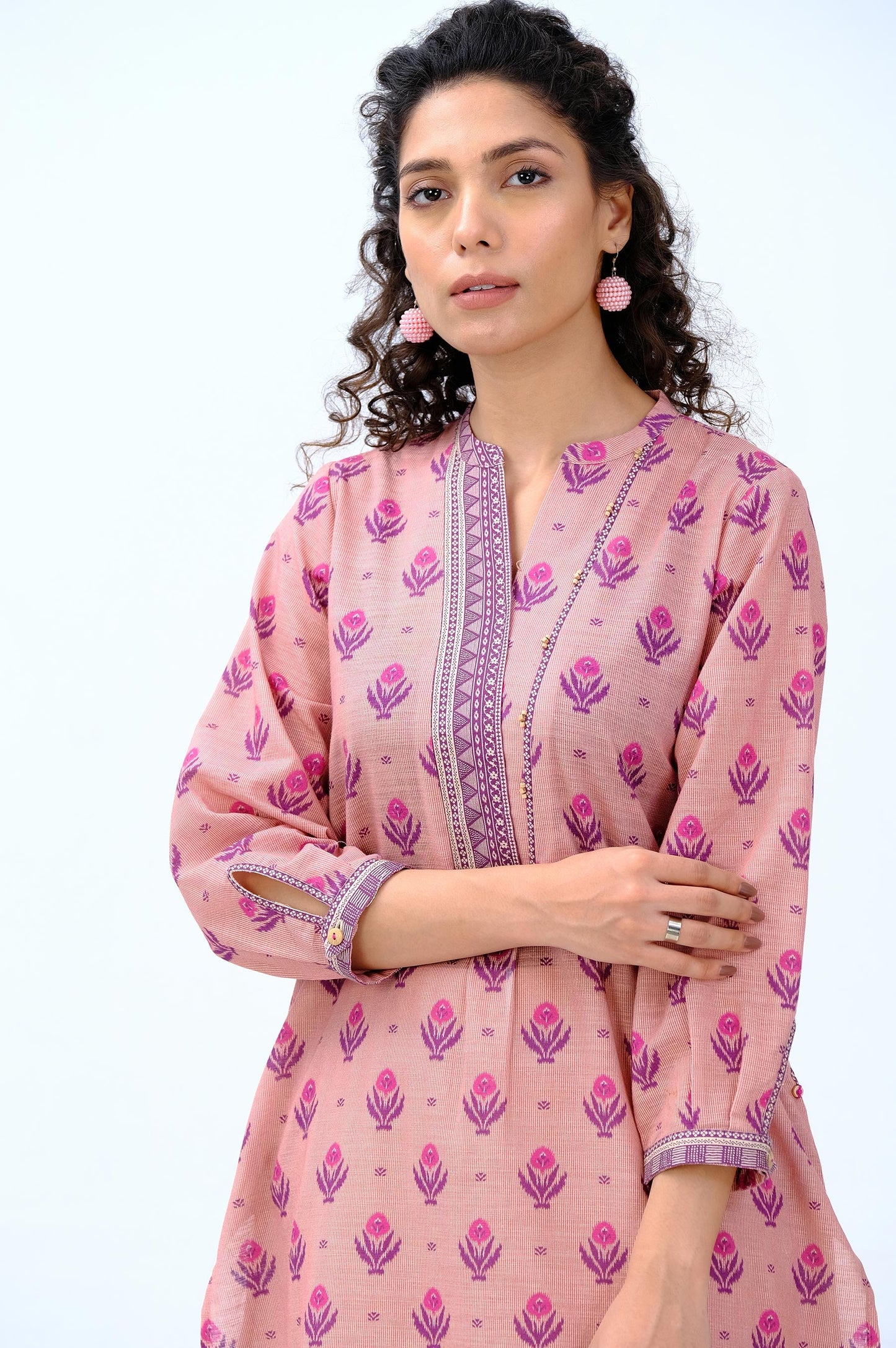 Stitched 1 Piece Digital Printed Khaddar Shirt
