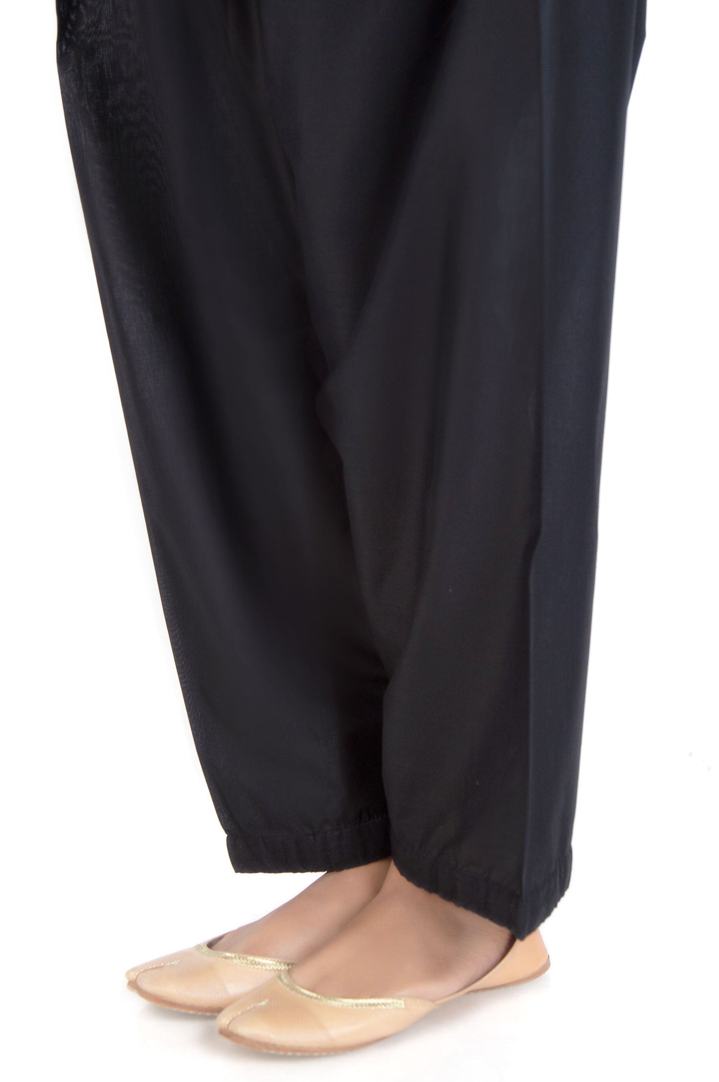 Basic Cambric Shalwar - Black