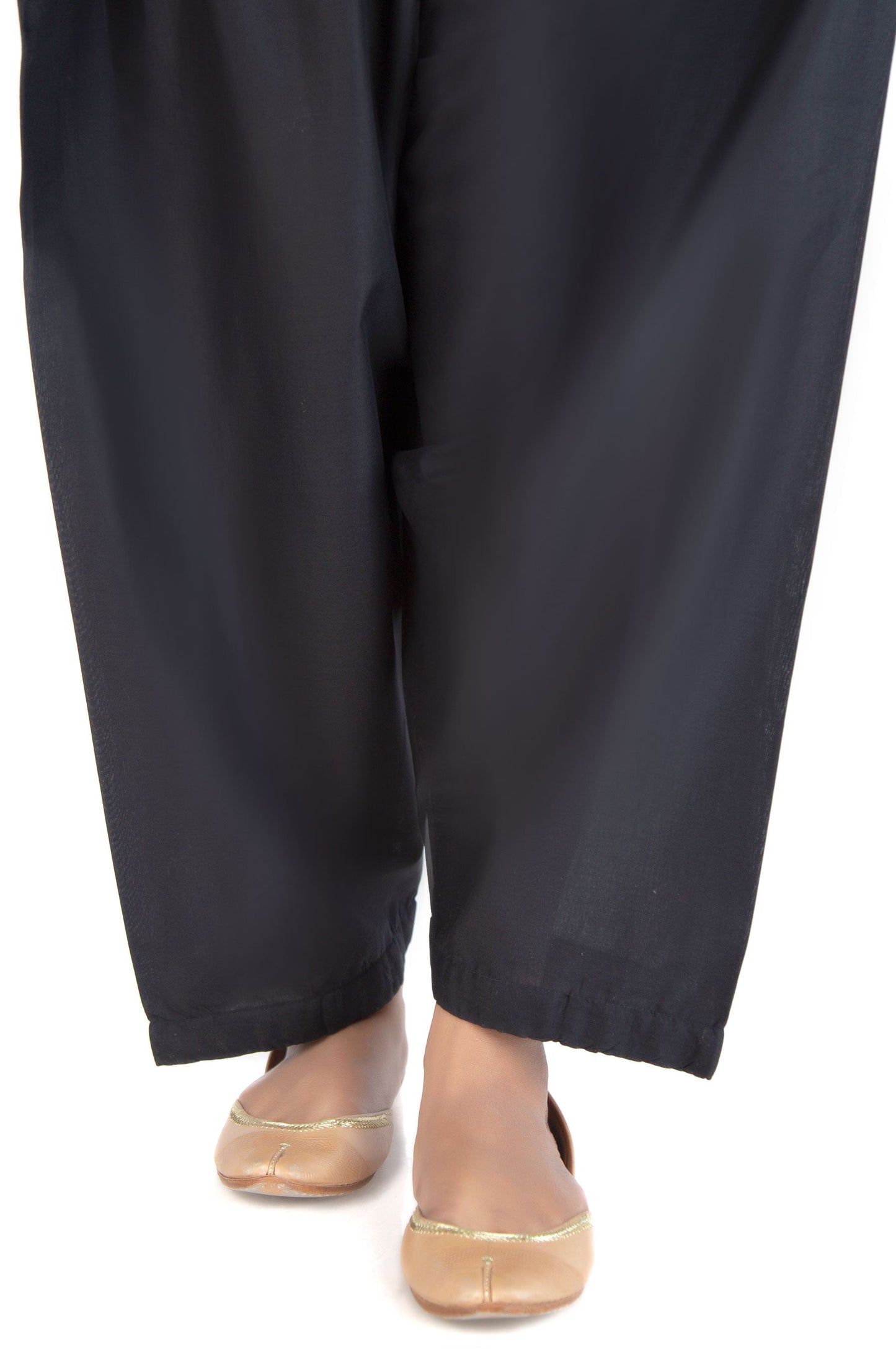 Basic Cambric Shalwar - Black