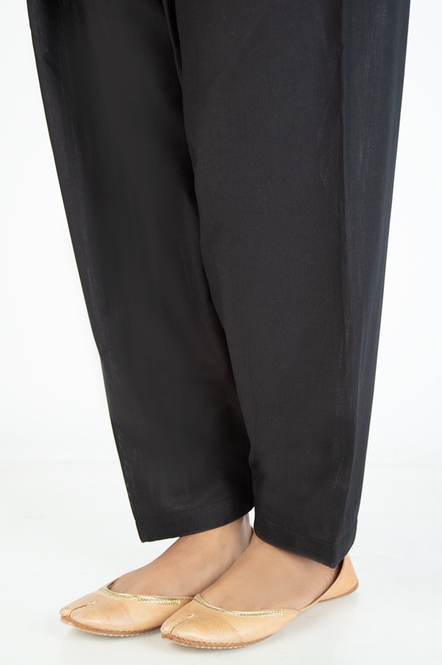 Basic Khaddar Shalwar - Black