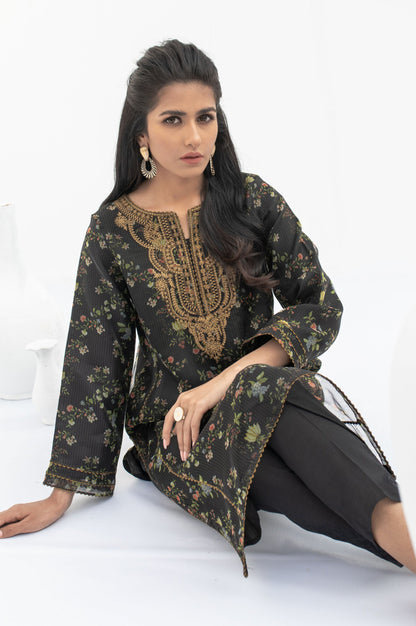 Stitched 1 Piece Digital Print + Embroidered Shirt