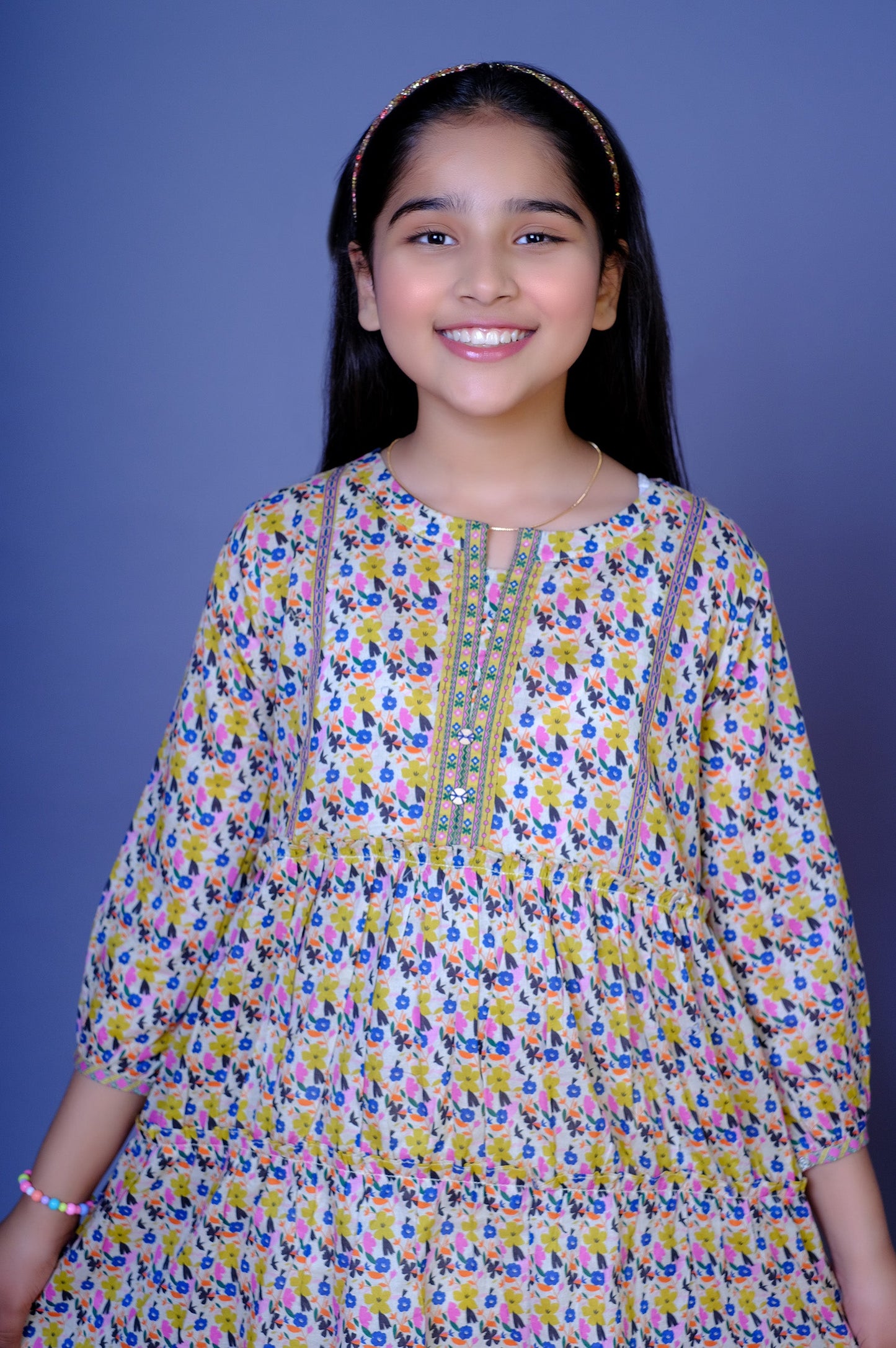 Stitched 1 Printed Lawn Shirt