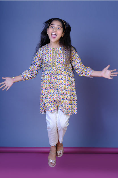 Stitched 1 Printed Lawn Shirt