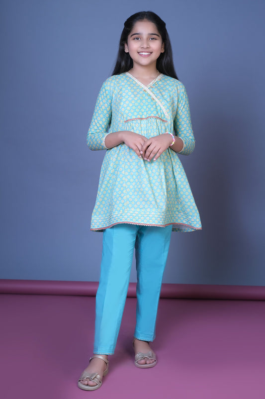 Stitched 1 Printed Lawn Shirt