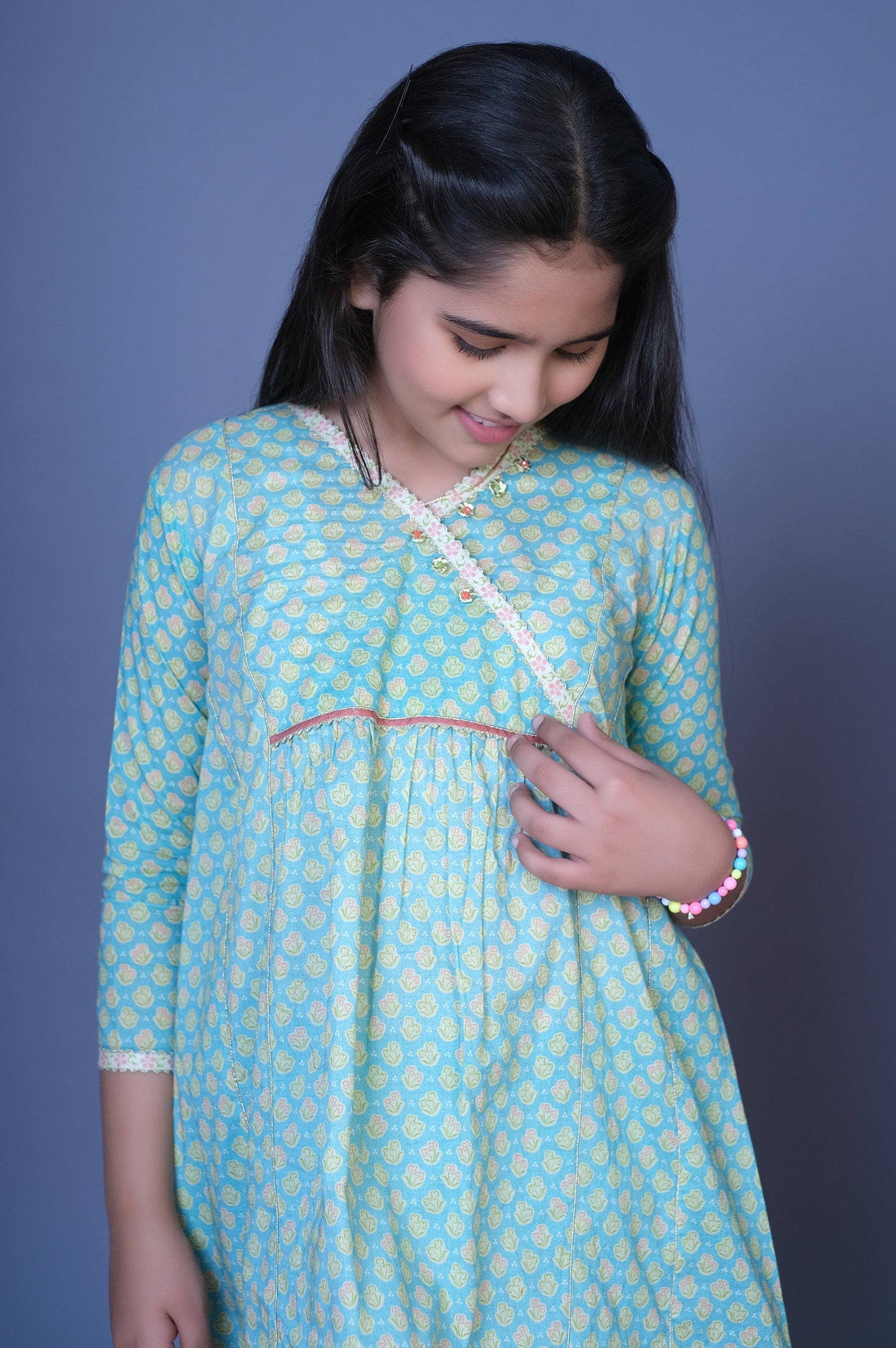 Stitched 1 Printed Lawn Shirt