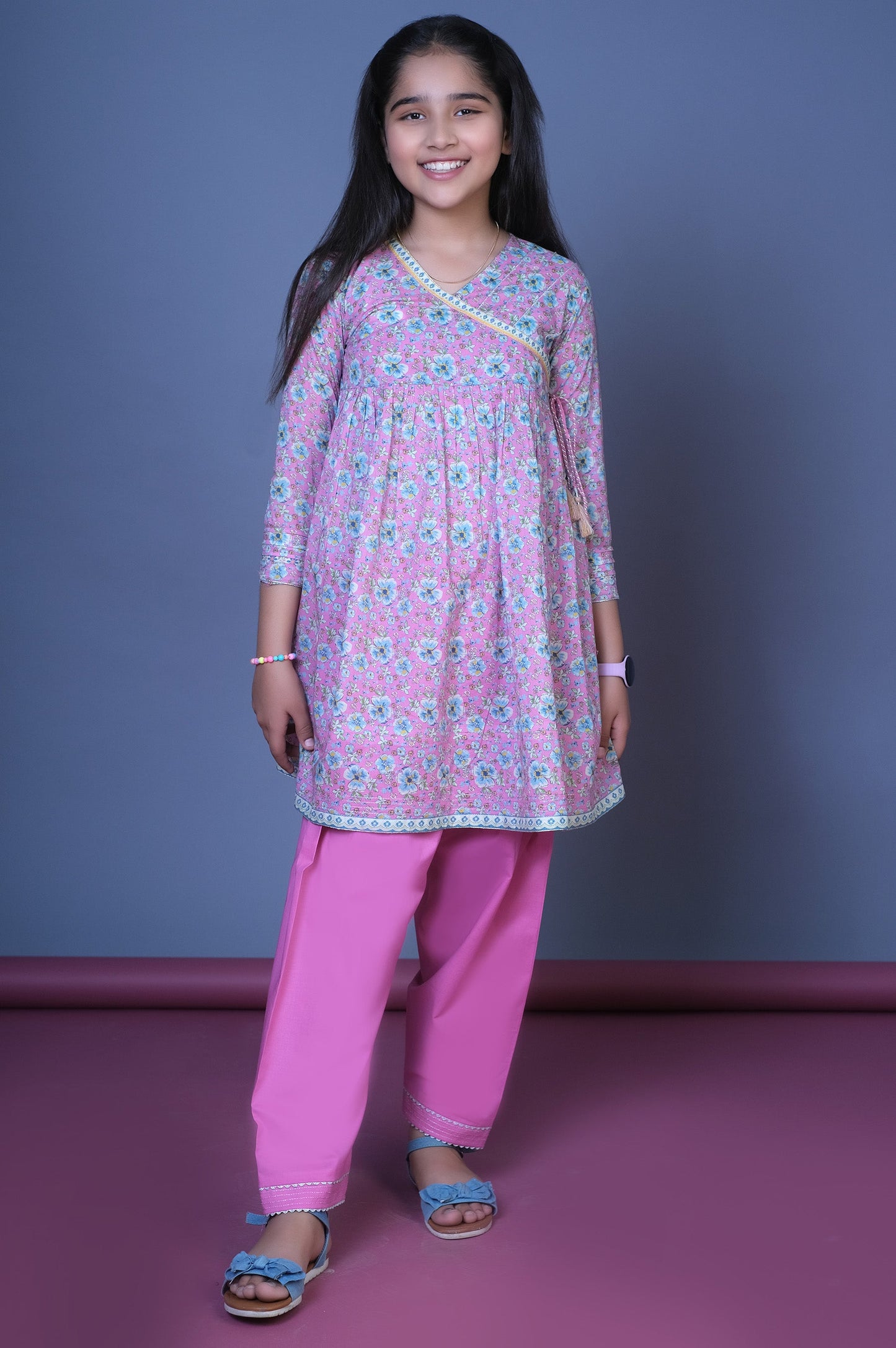 Stitched 1 Printed Lawn Shirt