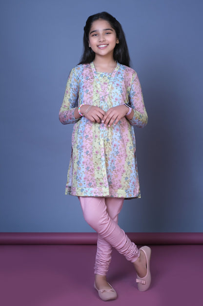 Stitched 1 Printed Lawn Shirt