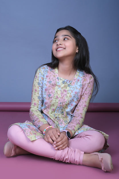 Stitched 1 Printed Lawn Shirt