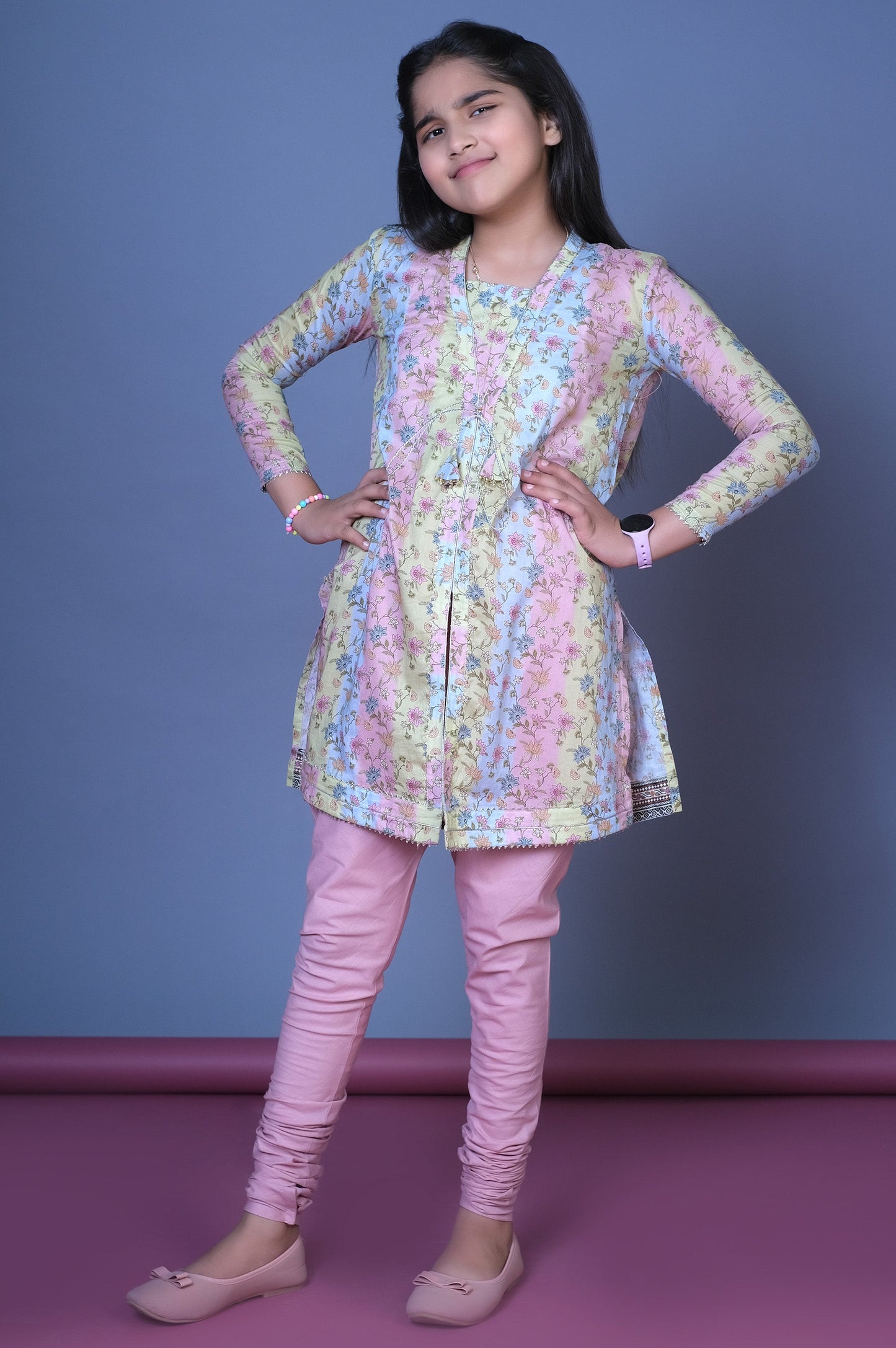 Stitched 1 Printed Lawn Shirt