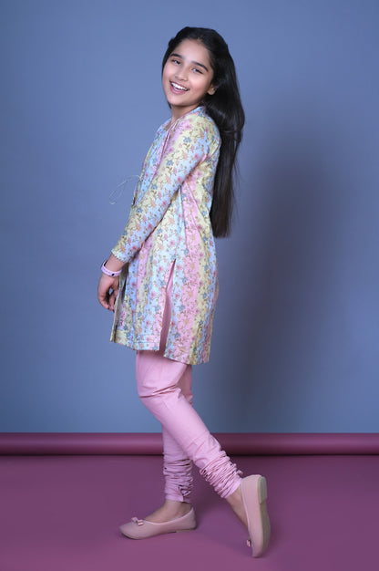 Stitched 1 Printed Lawn Shirt