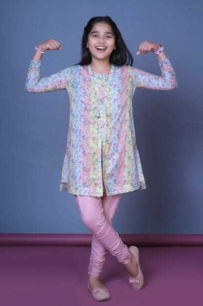 Stitched 1 Printed Lawn Shirt