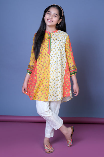 Stitched 1 Printed Lawn Shirt