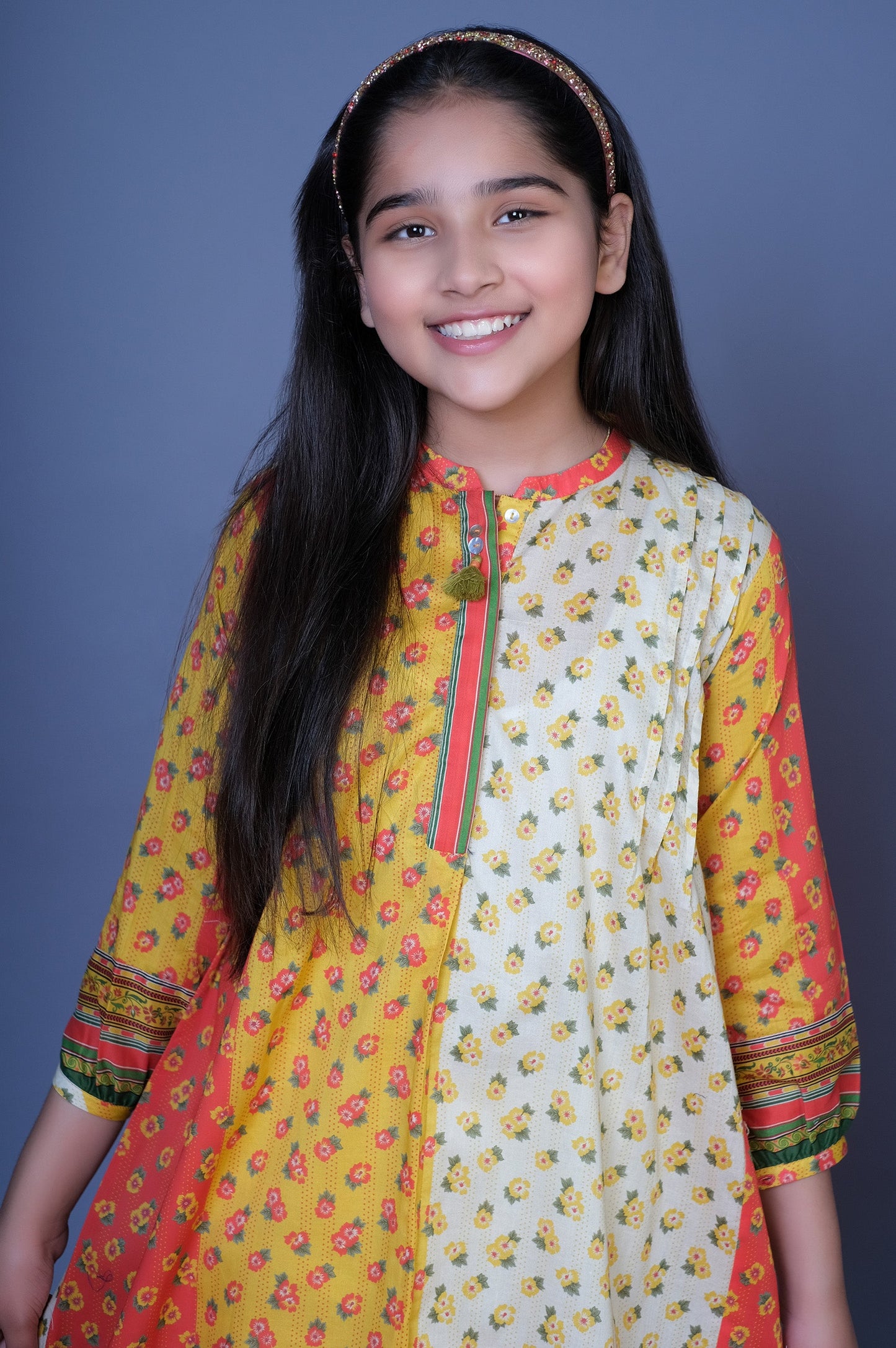 Stitched 1 Printed Lawn Shirt