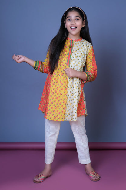 Stitched 1 Printed Lawn Shirt