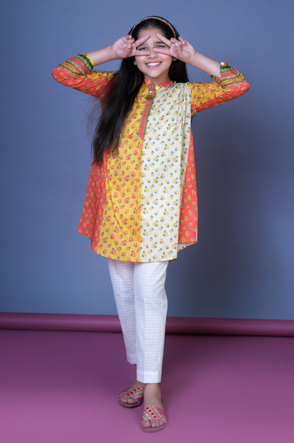 Stitched 1 Printed Lawn Shirt